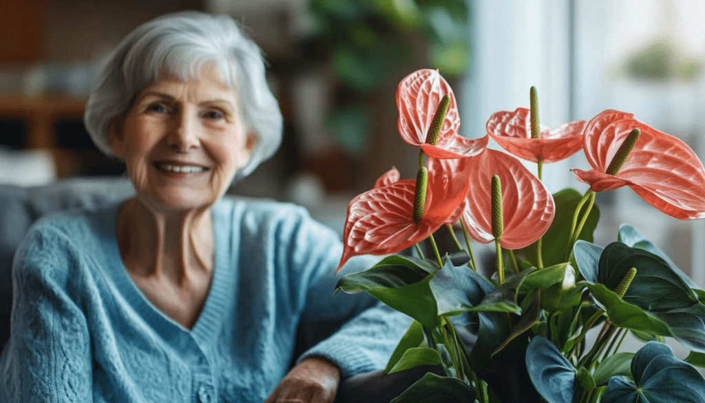Wie man die Schönheit deines Anthuriums mit einem östlichen Geheimnis wiederbelebt: einfach verwelkte Blumen entfernen!